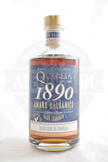 Liquore Amaro Balsamico 1890 70 cl - Antica Distilleria Quaglia
