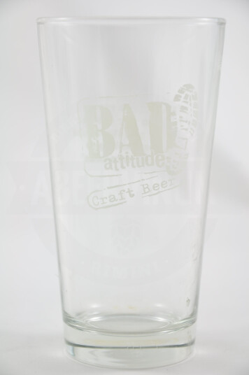 Bicchiere Birra Bad Attitude