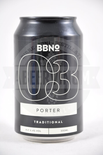 Birra BBNo 03 Porter Traditional Lattina 33cl
