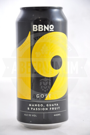 Birra BBNo 19 Gose Mango, Guava & Passion Fruit Lattina 44cl