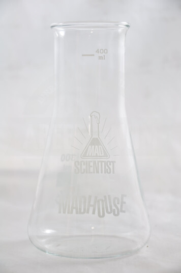 Bicchiere Mad Scientist Provetta 40cl