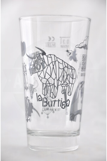 Bicchiere Birra La Buttiga Bevi Come Un Toro 30cl