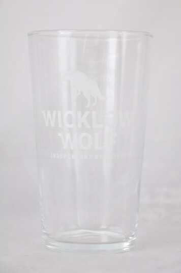 Bicchiere Birra Wicklow Wolf 50cl