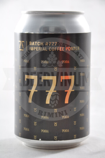 Birra 7 Fjell Batch #777 Imperial Coffee Porter Lattina 33cl