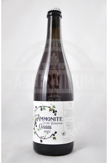 Birra Ammonite Cassis Cuvee Vendange 2022 75cl