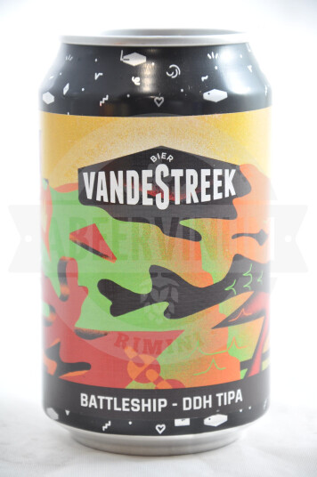 Birra VandeStreek Battleship DDH TIPA Bottiglia 33cl