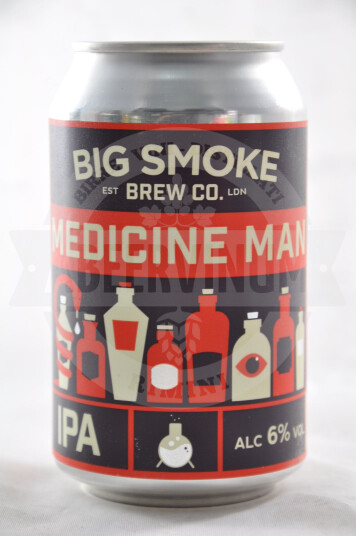 Birra Big Smoke Medicine Man Lattina 33cl
