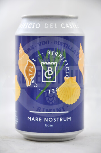 Birra Birrificio dei Castelli Mare Nostrum lattina 33cl