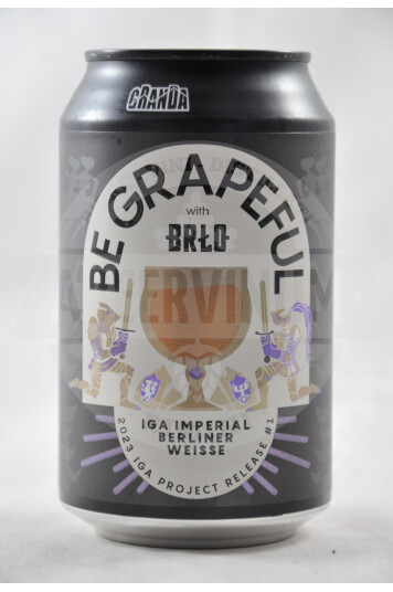 Birra Brlo Be Grapeful lattina 33cl