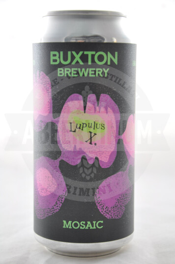Birra Buxton Lupulus X Mosaic lattina 44cl