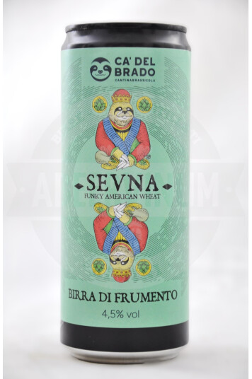 Birra Cà del Brado Sevna lattina 33cl
