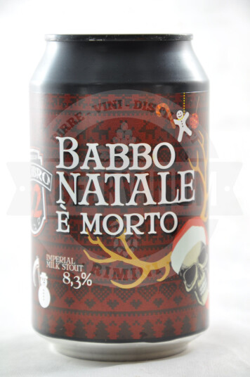 Birra Calibro 22 Babbo Natale è Morto Lattina 33cl