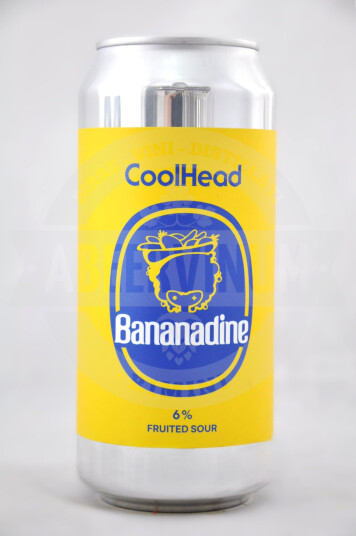 Birra Coolhead Bananadine Lattina 44cl
