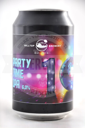 Birra Hilltop Party Time IPA Lattina 33cl