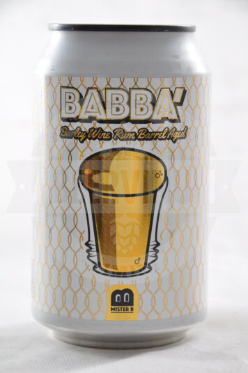 Birra Mister B Babba' Lattina 33cl