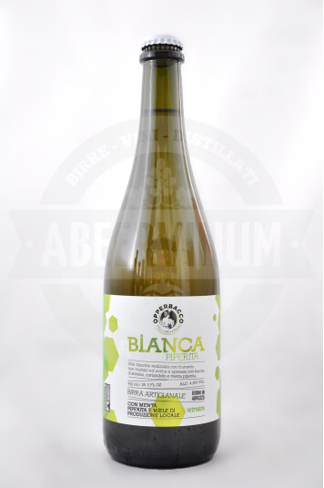 Birra Opperbacco Bianca Piperita bottiglia 75cl