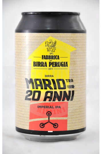 Birra Perugia Mario tra 20 anni Lattina 33cl