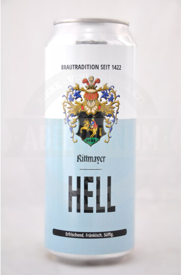 Birra Rittmayer Hell Lattina 50cl