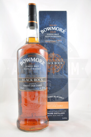 Whisky Black Rock Bowmore 1L