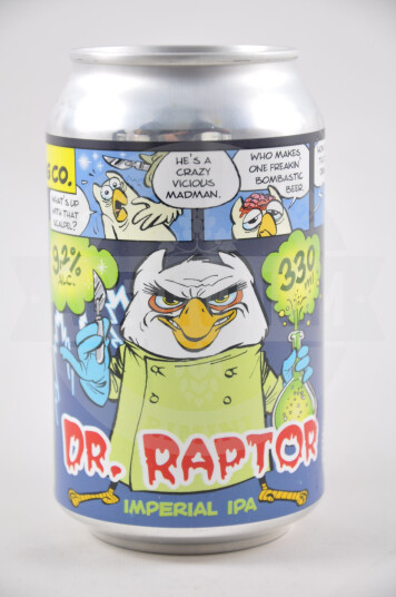 Birra Uiltje Dr. Raptor lattina 33cl