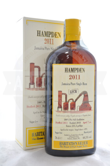 Rum Hampden Jamaica Pure Single Rum 2011 LFCH - Monymusk Distillery, Habitation Velier