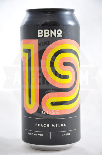 Birra BBNo 19 Gose Peach Melba Lattina 44cl