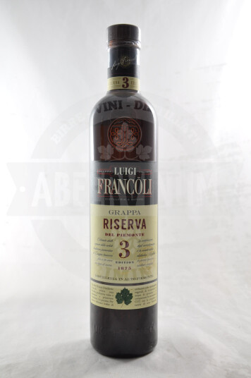 Grappa Riserva del Piemonte 3 70cl - Luigi Francoli