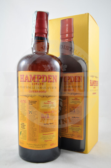 Rum Pure Single Jamaican HLCF classic 70cl - Hampden Estate