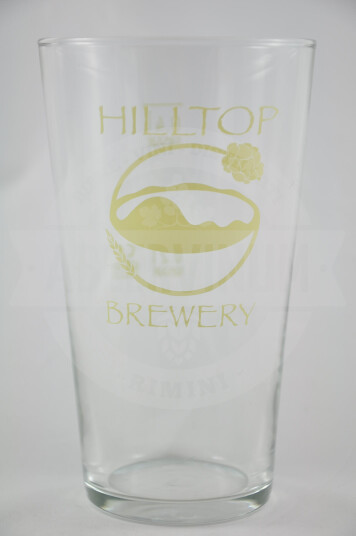 Bicchiere birra Hilltop
