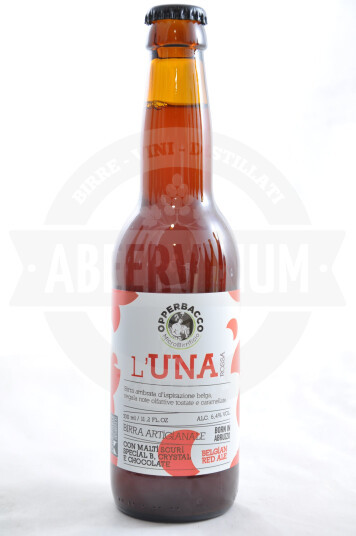 Birra Opperbacco L'una Rossa bottiglia 33cl