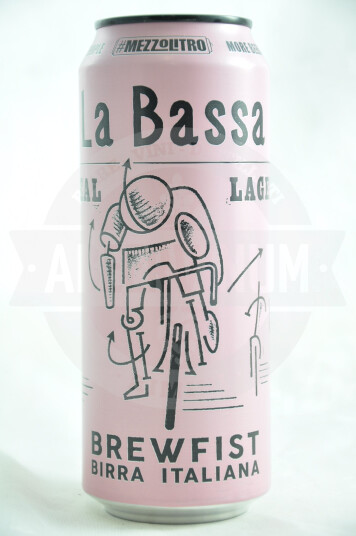 Birra Brewfist La Bassa lattina 50cl