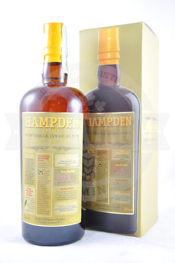 Rum Pure Single Jamaican 8 years 70cl - Hampden Estate