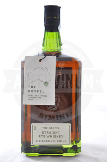 Straight Rye Whiskey 70cl - The Gospel