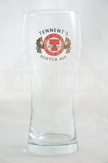 Bicchiere Birra Tennent's Scotch Ale 30cl