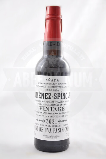 Vino De Uva Pasificada Vintage 2021 37.5cl - Ximénez Spinola