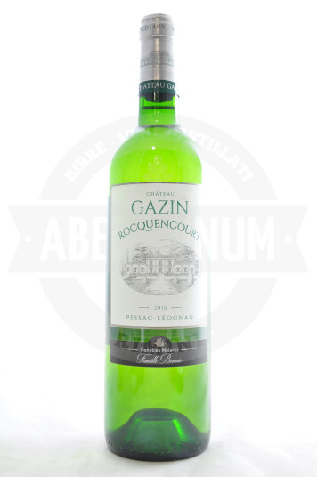 Vino Francese Pessac-Léognan Blanc 2016 - Chateau Gazin-Rocquencourt