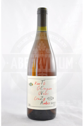 Vino Georgiano Kartli Qvevri Crazy Goruli Mtsvane Amber 2020 - Tevza Winery