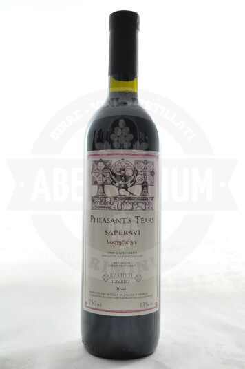 Vino Georgiano Saperavi Kakheti 2020- Pheasant's Tears