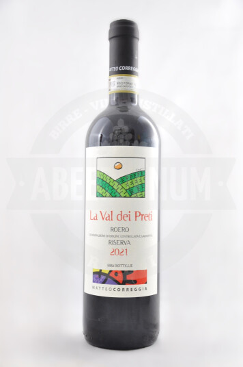 Vino Rosso Roero DOCG La Val dei Preti Riserva 2021 - Matteo Correggia