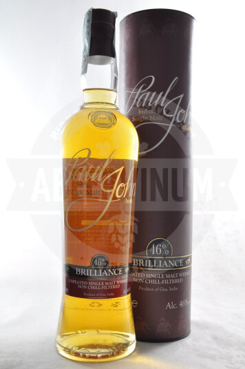 Whisky Indiano "Brilliance" Single Malt  (non torbato) - Paul John Distillery