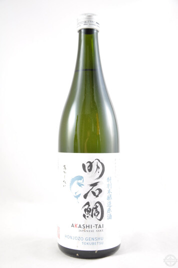 Sake Honjozo Genshu Toubetsu 72cl - Akashi-Tai