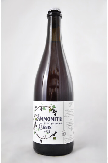 Birra Ammonite Cassis Cuvee Vendange 2022 75cl