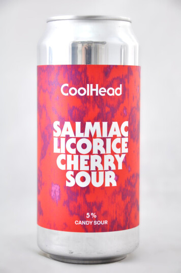 Birra CoolHead Salmiac Licorice Cherry Sour Lattina 44cl