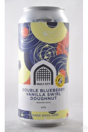 Birra Vault City Double Blueberry Vanilla Swirl Doughnut Lattina 44cl