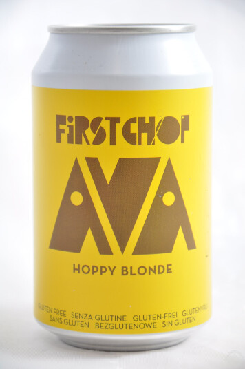 Birra First Chop Ava Hoppy Blonde lattina 33cl