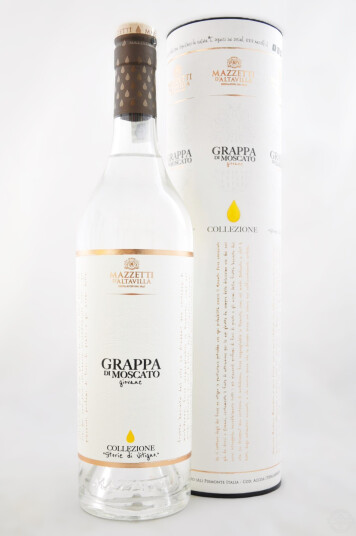 Grappa di Moscato Giovane "Storie di Vitigno" 70cl con Astuccio - Mazzetti