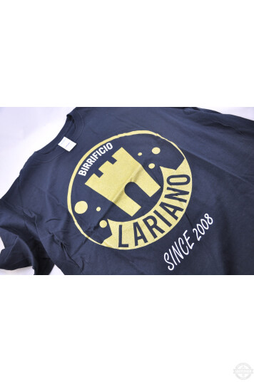 Maglietta Birrificio Lariano L - Nero