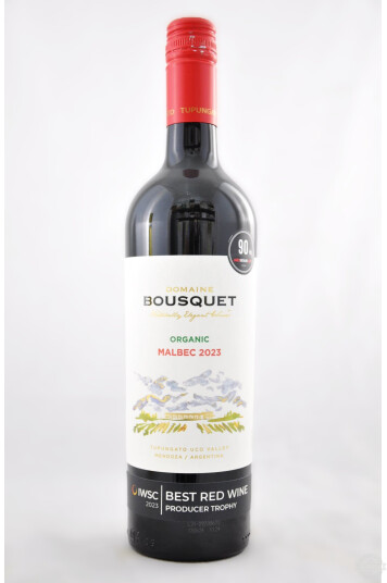 Vino Argentino Malbec 2023 Organic - Domaine Bousquet