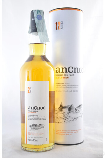 Whisky anCnoc 12 Years Old 70cl - Knockdhu Distillery