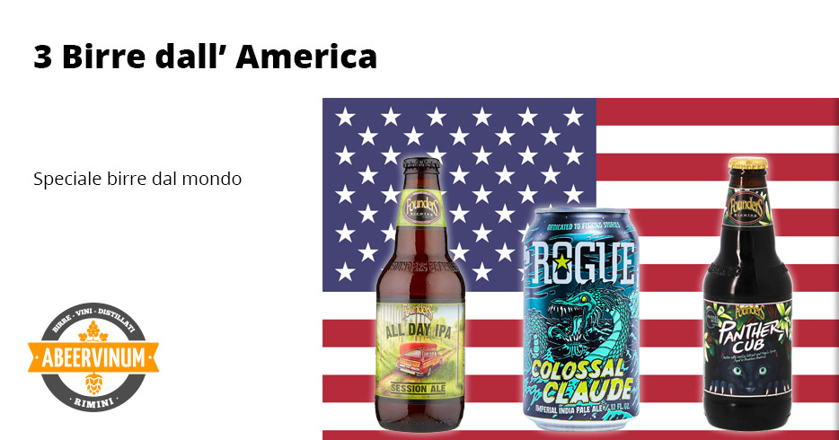 Dal mondo: 3 birre dall' America